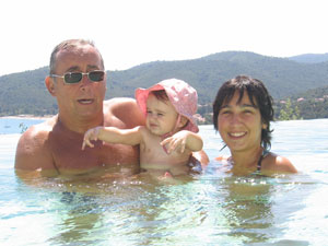 Bruno et Titi avec Garance