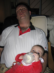 Papa et Garance