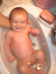 Garance au bain