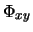$\Phi_{xy}$
