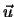 $\vec{u}$