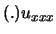 $(.) u_{xxx}$